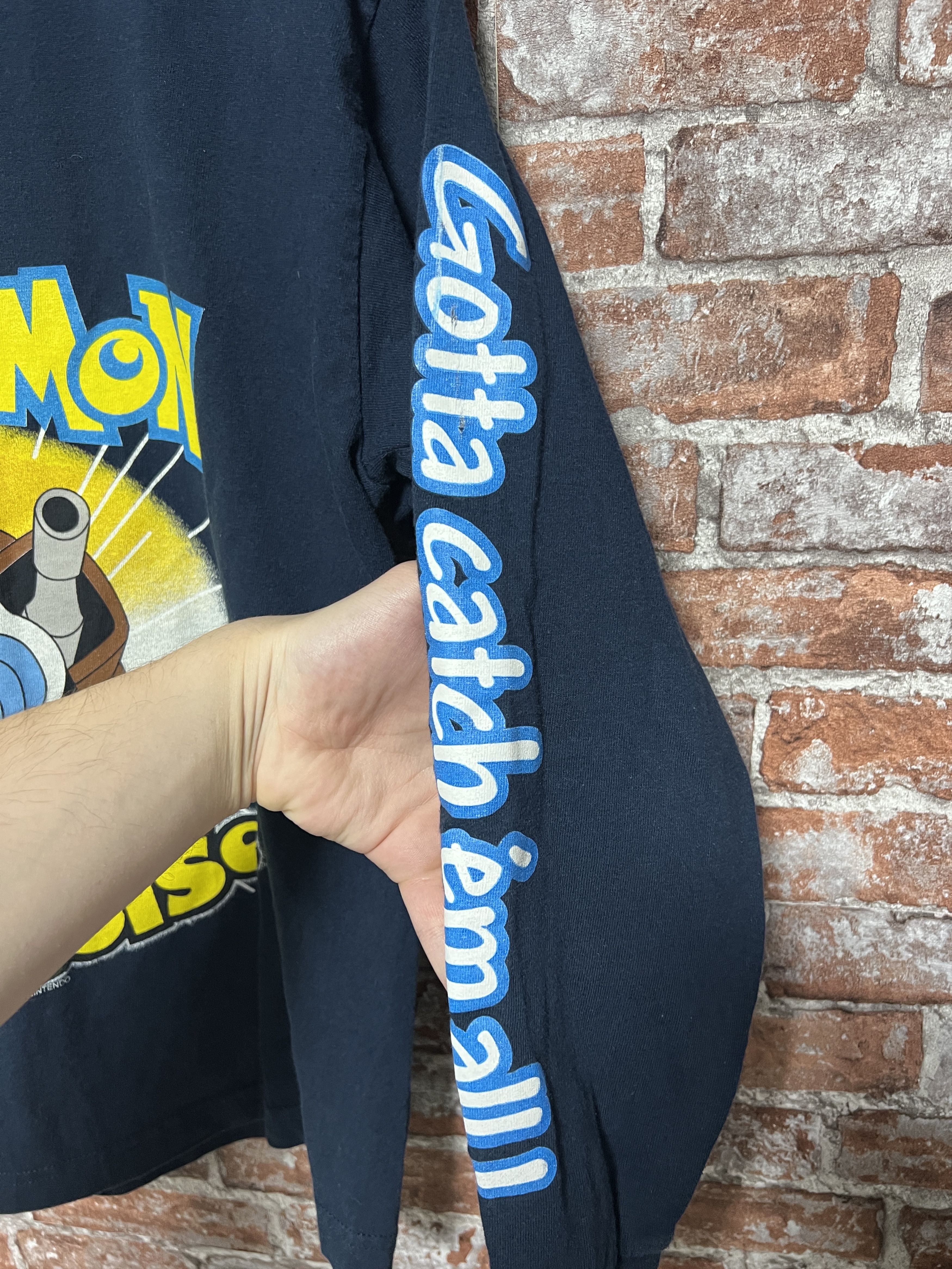 Anime Vintage 1999 Pokemon Anime Movie Long Sleeve Shirt Size US S / EU 44-46 / 1 - 7 Thumbnail