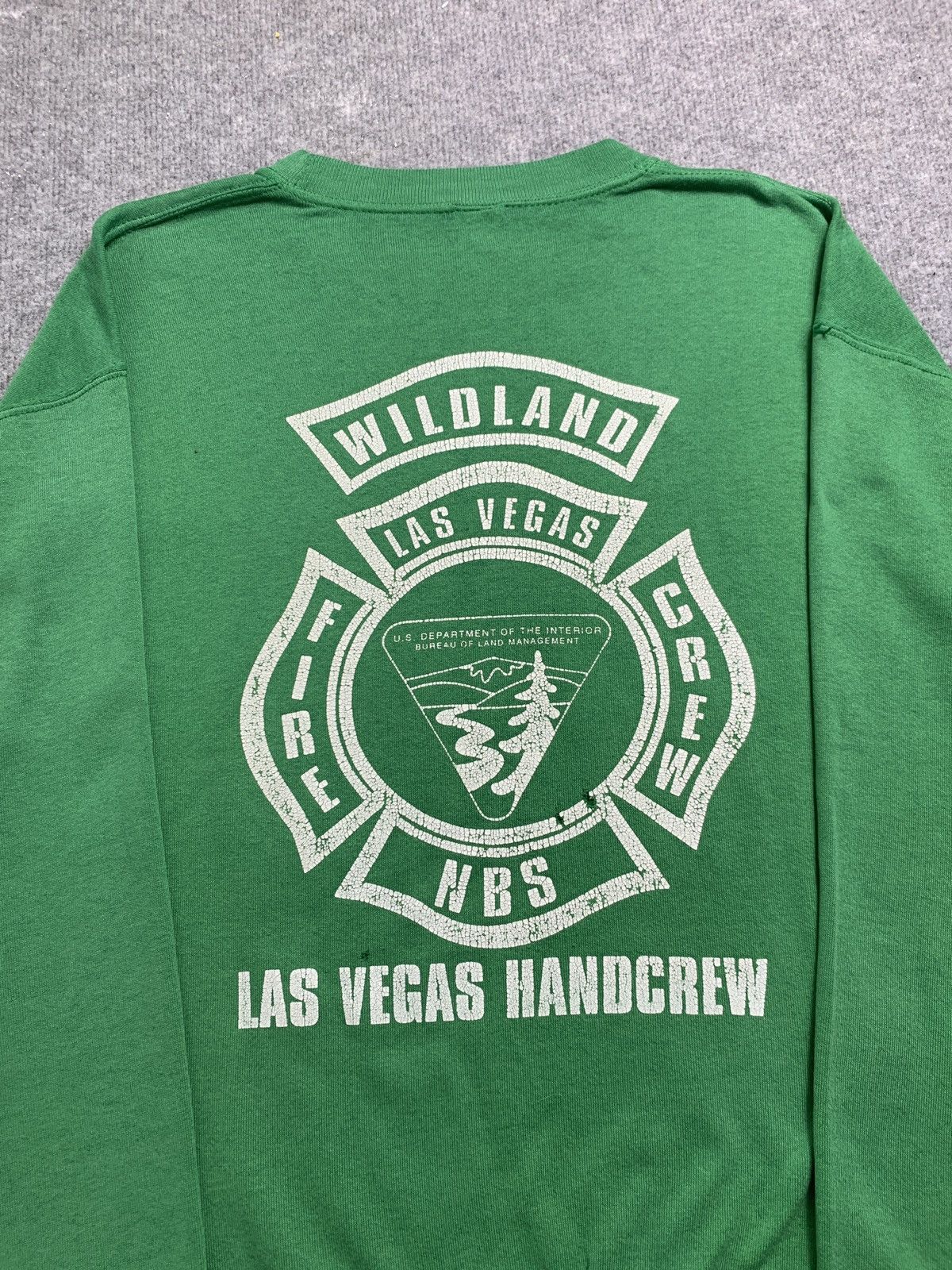 Vintage Vintage 80s Las Vegas Handcrew Crewneck Sweatshirt Size US L / EU 52-54 / 3 - 2 Thumbnail