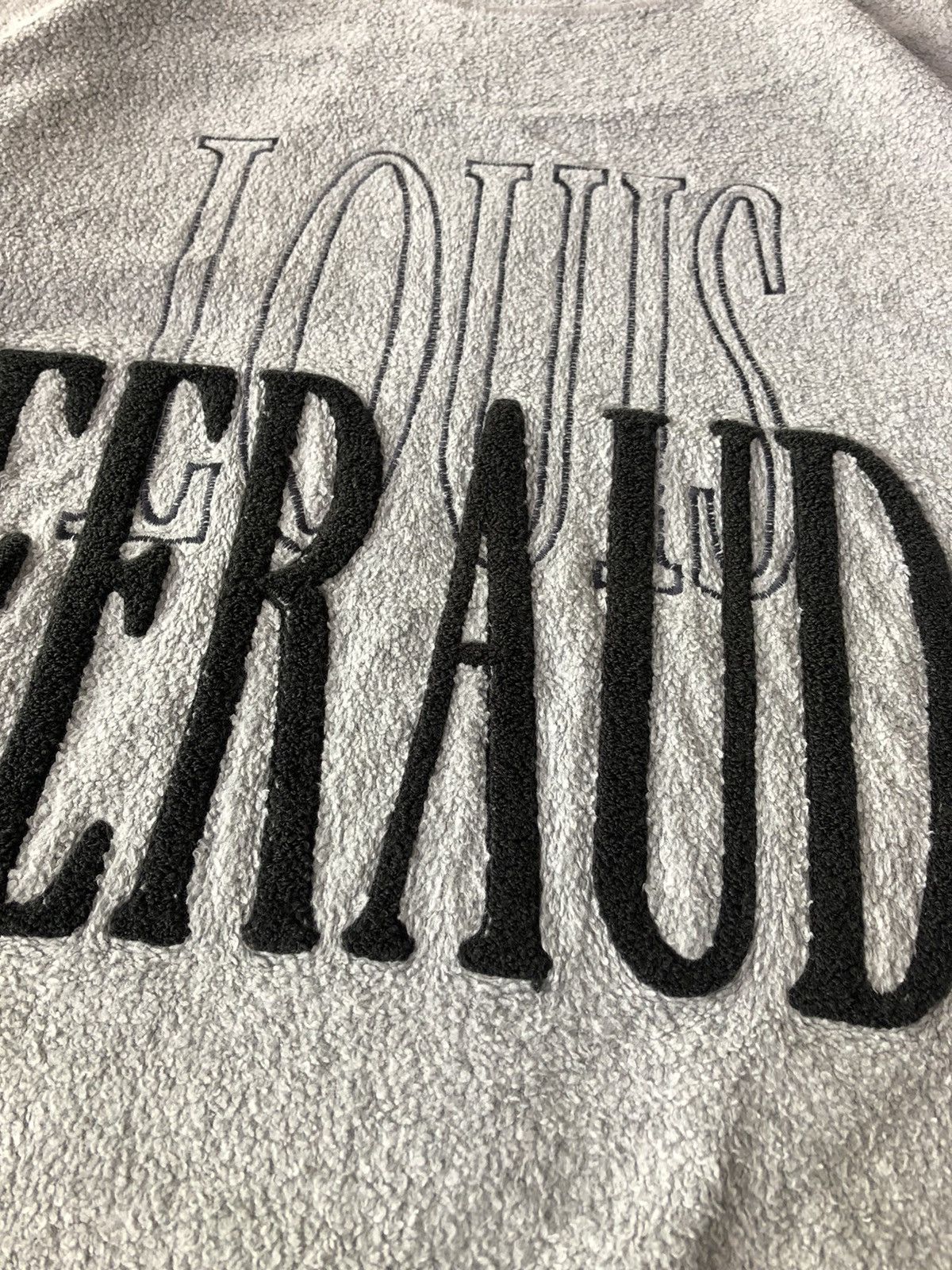 Louis Feraud × Vintage Vintage Louis Feraud Spellout Crewneck Sweatshirt Size US L / EU 52-54 / 3 - 3 Thumbnail