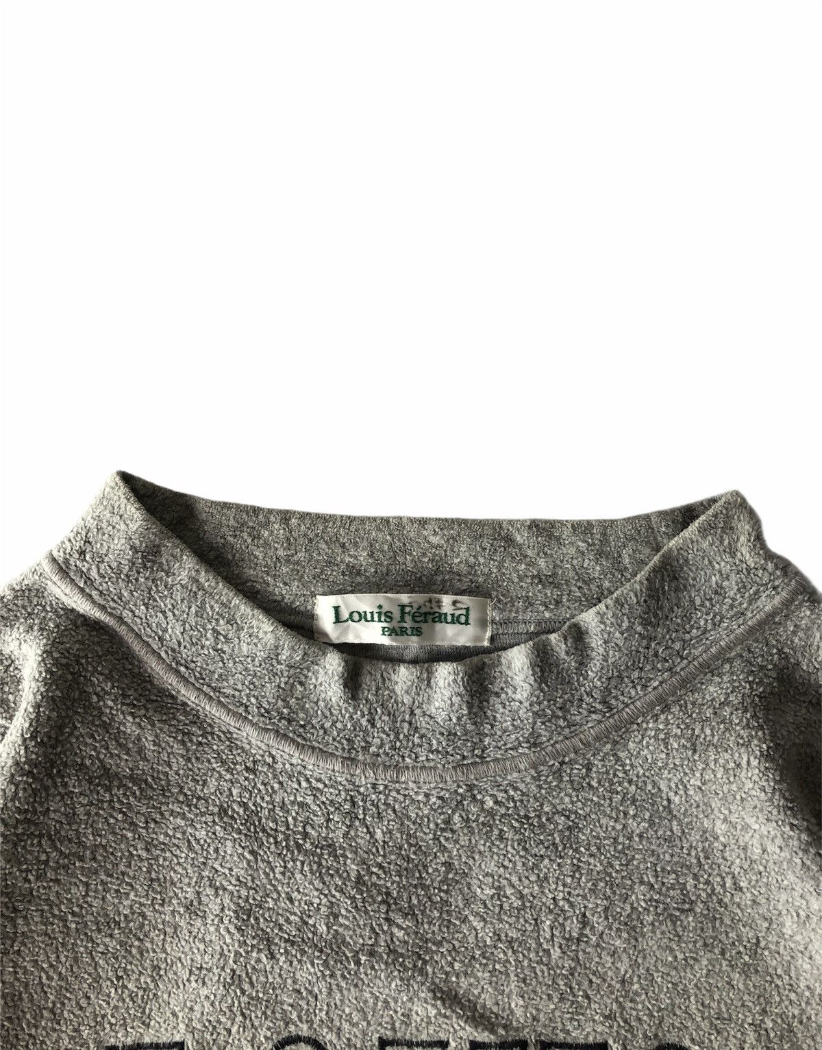 Louis Feraud × Vintage Vintage Louis Feraud Spellout Crewneck Sweatshirt Size US L / EU 52-54 / 3 - 4 Thumbnail