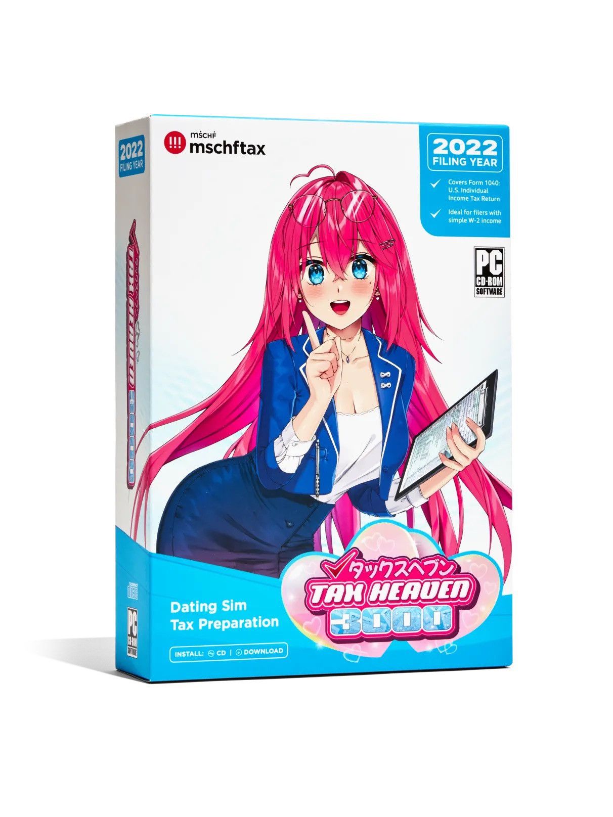 ai♡  ̖́- MSCHF MSCHF Tax heaven 3000 (Game+Body Pillow) | Grailed