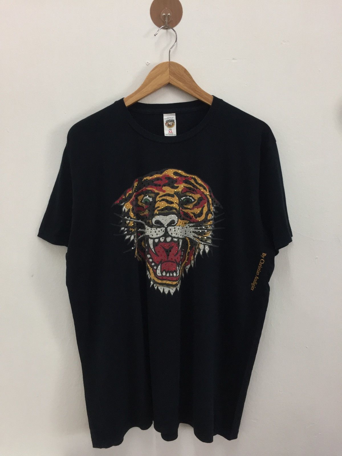 Christian Audigier Vintage Y2K Ed Hardy Christian Audigier Shirt Jnco Size US XL / EU 56 / 4 - 1 Thumbnail