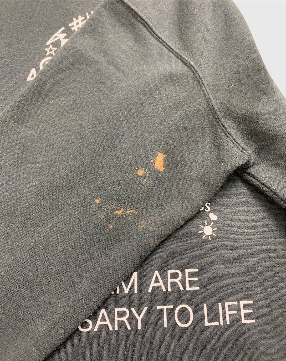 Japanese Brand × Vintage Vintage Distressed Cream Fuk Team Hoodie Size US L / EU 52-54 / 3 - 9 Thumbnail