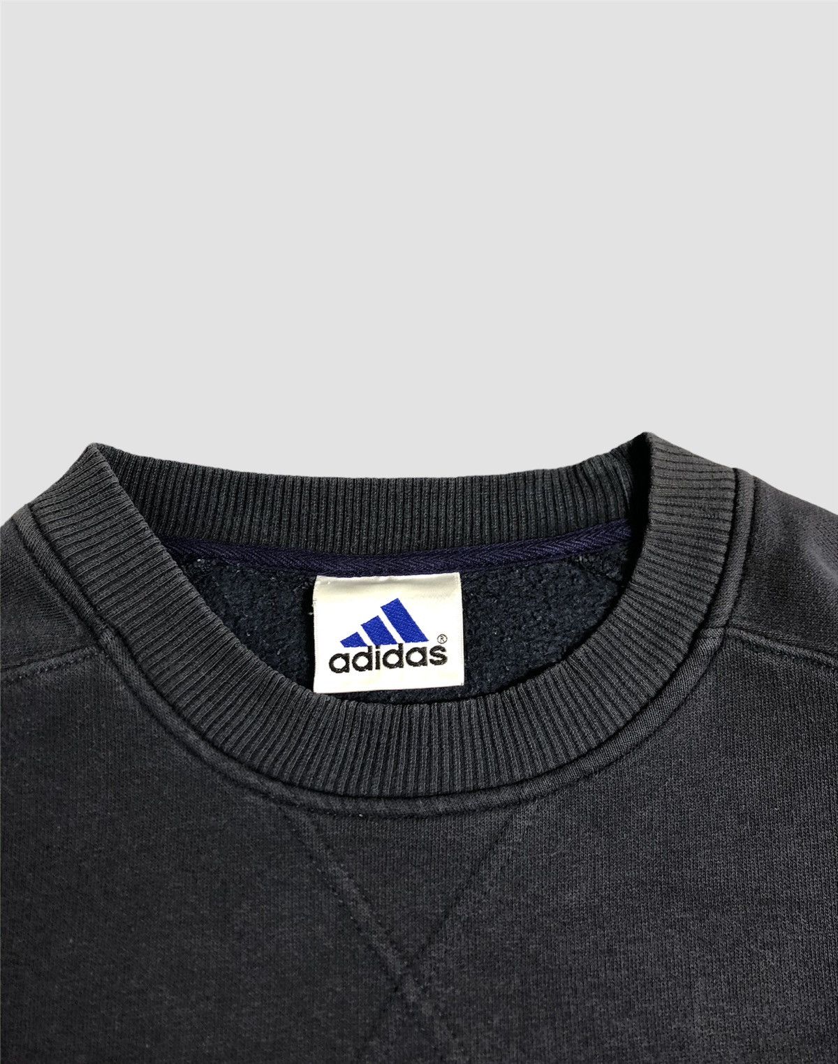 Adidas × Vintage Vintage 90s Adidas Equipment Spellout Sweatshirt Size US M / EU 48-50 / 2 - 6 Thumbnail