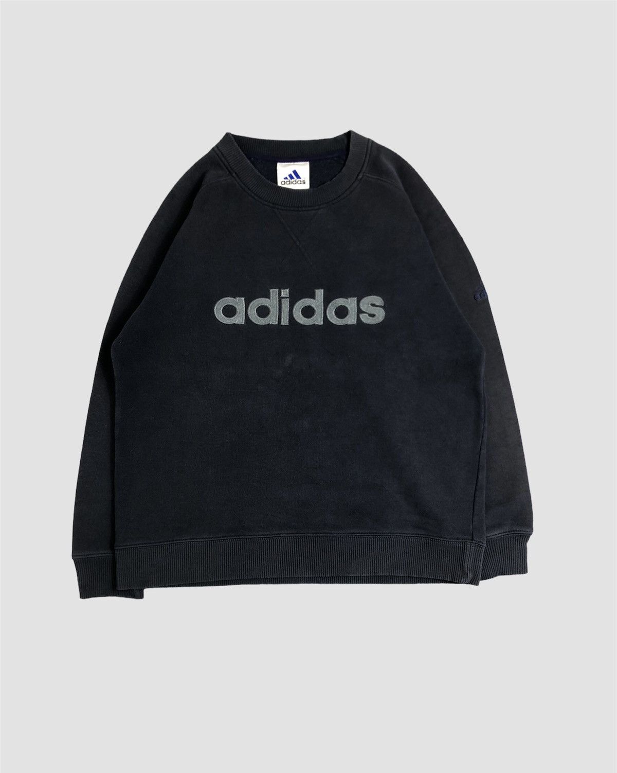 Adidas × Vintage Vintage 90s Adidas Equipment Spellout Sweatshirt Size US M / EU 48-50 / 2 - 1 Thumbnail