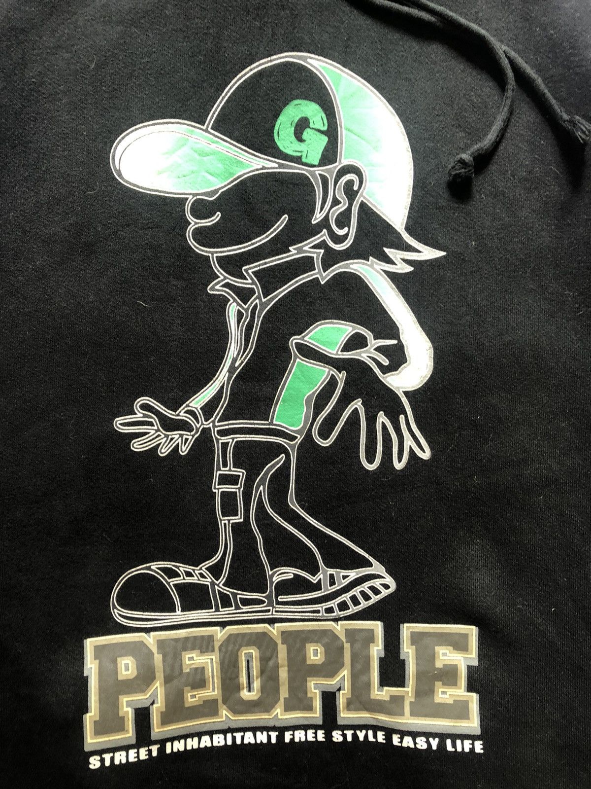 Japanese Brand × Vintage Vintage 90s Funky Fresh Hip Hop Jnco Style Hoodie Size US L / EU 52-54 / 3 - 3 Thumbnail