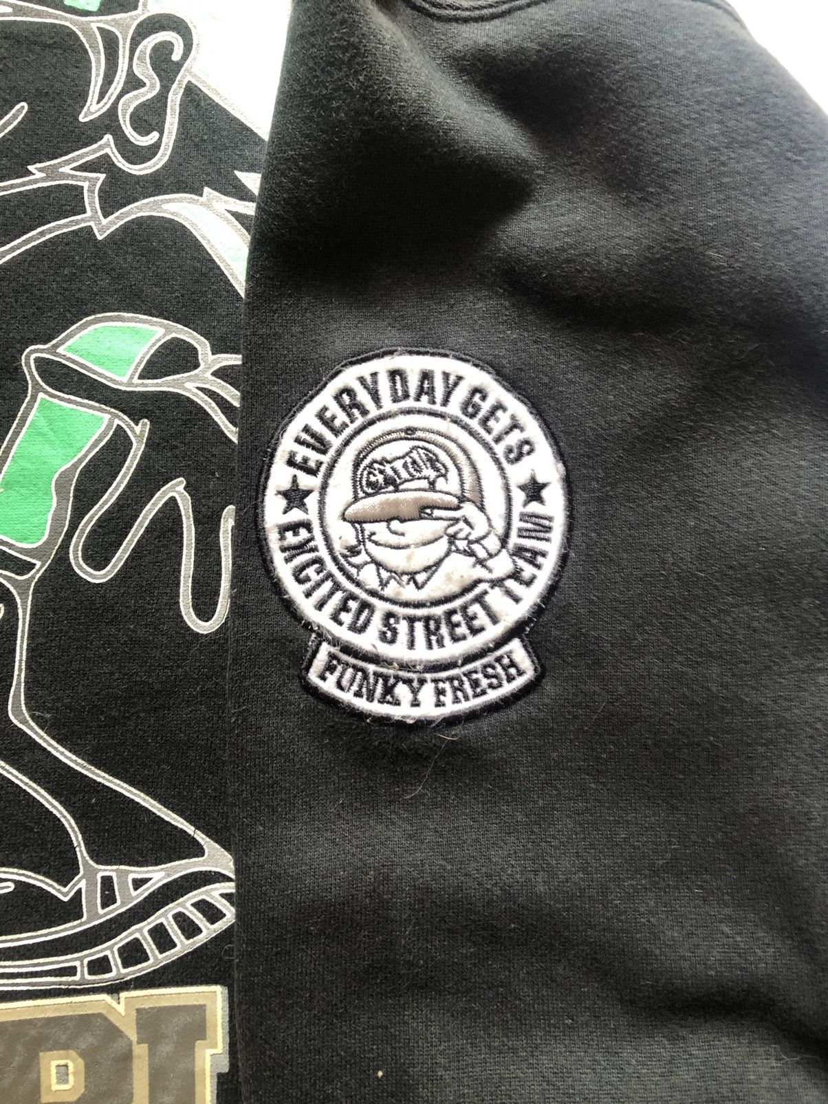 Japanese Brand × Vintage Vintage 90s Funky Fresh Hip Hop Jnco Style Hoodie Size US L / EU 52-54 / 3 - 6 Thumbnail