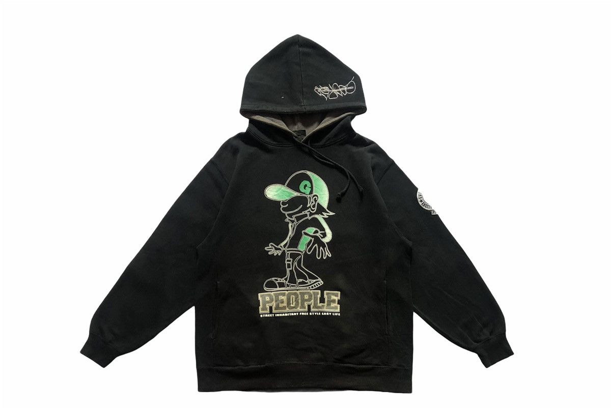 Japanese Brand × Vintage Vintage 90s Funky Fresh Hip Hop Jnco Style Hoodie Size US L / EU 52-54 / 3 - 1 Thumbnail