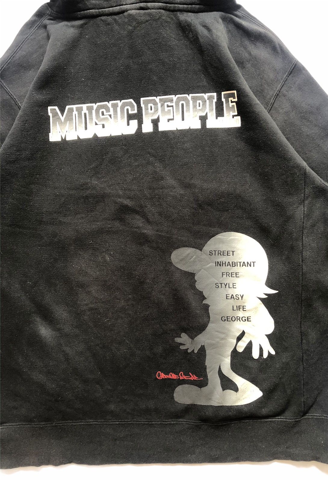 Japanese Brand × Vintage Vintage 90s Funky Fresh Hip Hop Jnco Style Hoodie Size US L / EU 52-54 / 3 - 9 Thumbnail