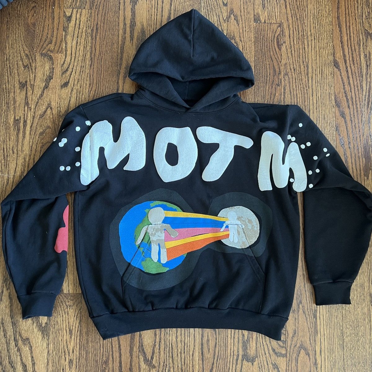 パーカー・フーディ Cactus Plant Flea Market Kid Cudi Enter Galactic Hoodie Blue Cactus Plant Flea Market Kid Cudi Enter Galactic Hoodie Blue