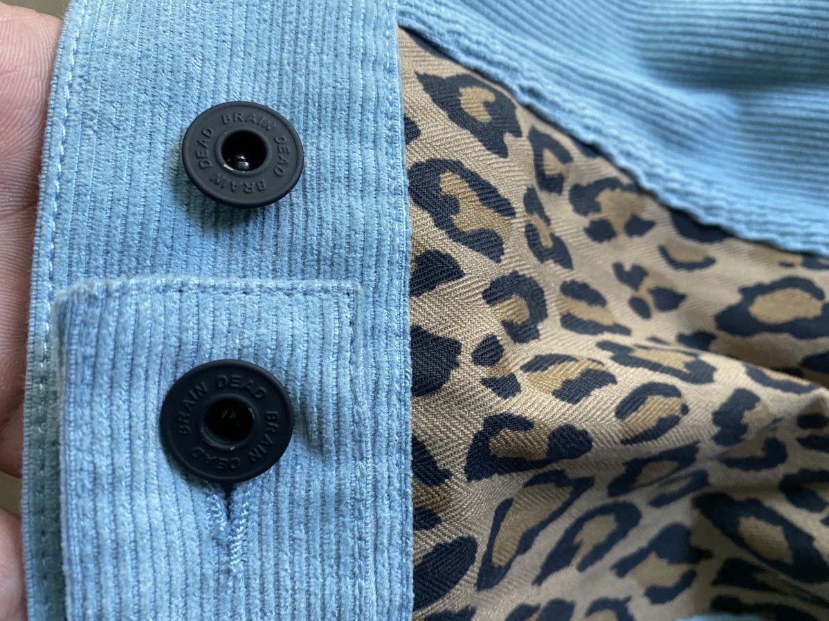 Brain Dead Brain Dead Corduroy leopard contrast trucker jacket Size US M / EU 48-50 / 2 - 5 Thumbnail