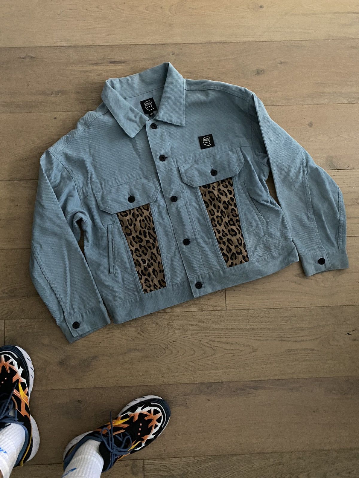 Brain Dead Brain Dead Corduroy leopard contrast trucker jacket Size US M / EU 48-50 / 2 - 3 Thumbnail