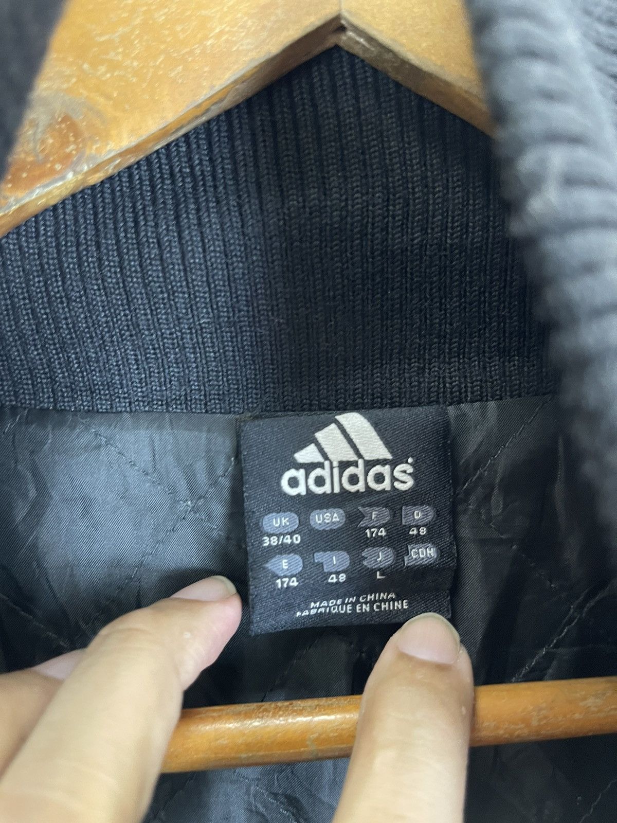 Adidas × Yohji Yamamoto ✅BLACK STYLE🚀ADIDAS VARSITY 3 STRIPES Y3 INSPIRED Size US L / EU 52-54 / 3 - 4 Thumbnail