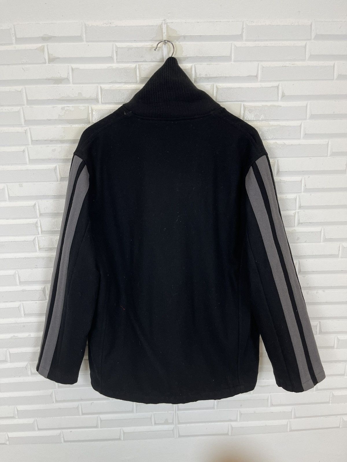 Adidas × Yohji Yamamoto ✅BLACK STYLE🚀ADIDAS VARSITY 3 STRIPES Y3 INSPIRED Size US L / EU 52-54 / 3 - 5 Thumbnail