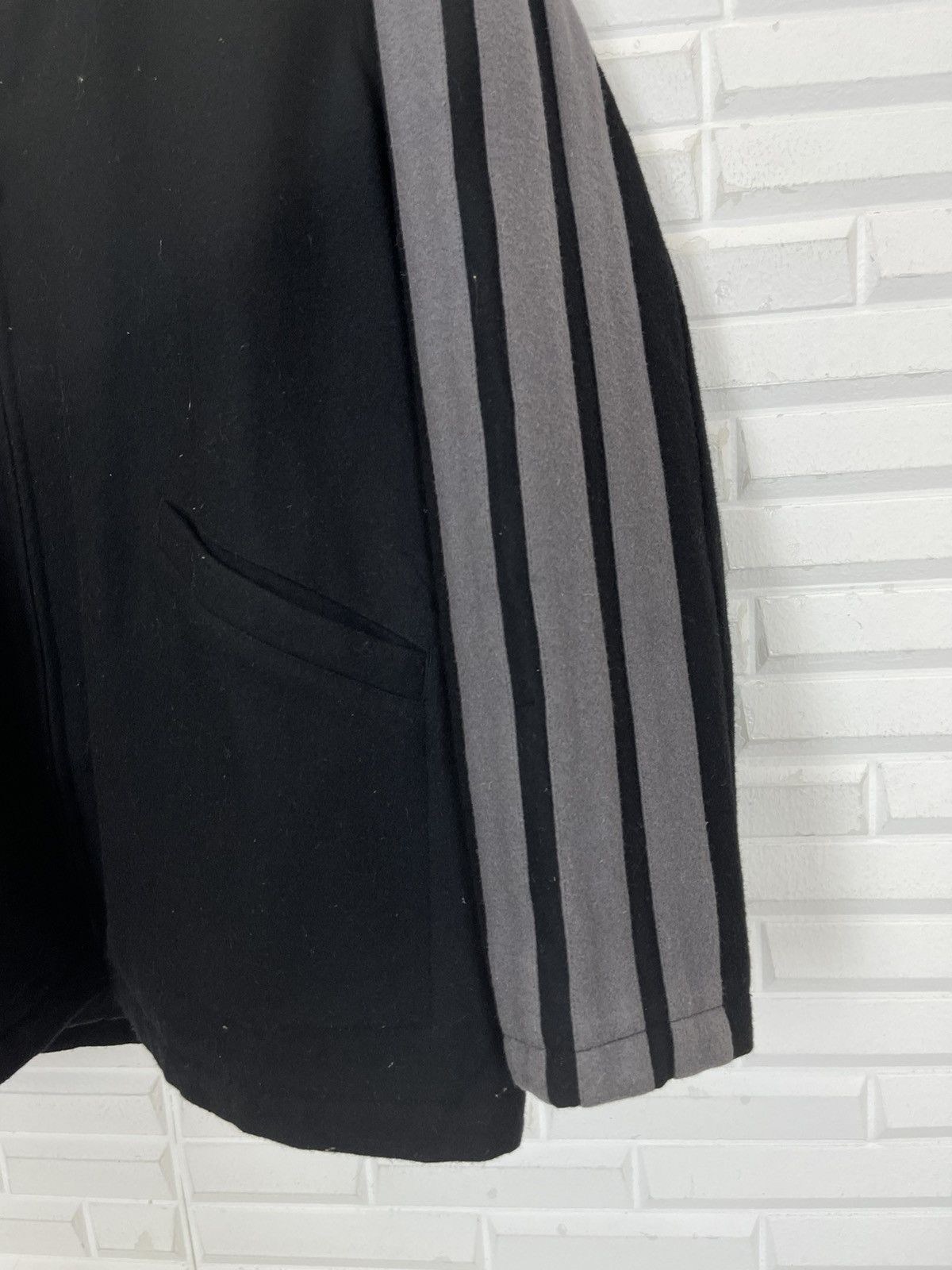 Adidas × Yohji Yamamoto ✅BLACK STYLE🚀ADIDAS VARSITY 3 STRIPES Y3 INSPIRED Size US L / EU 52-54 / 3 - 3 Thumbnail