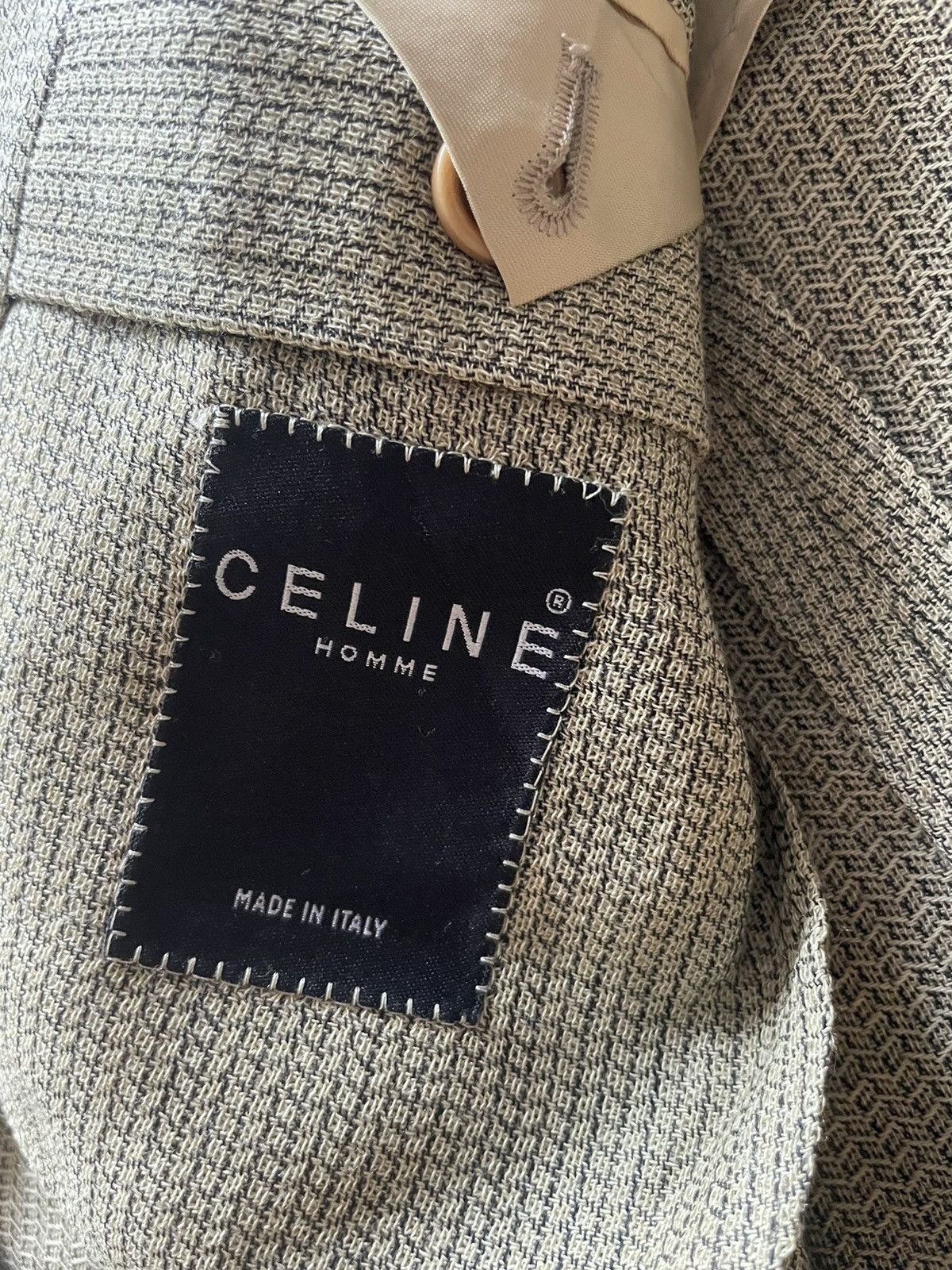 Celine Celine Homme Coats Size 50R - 3 Thumbnail