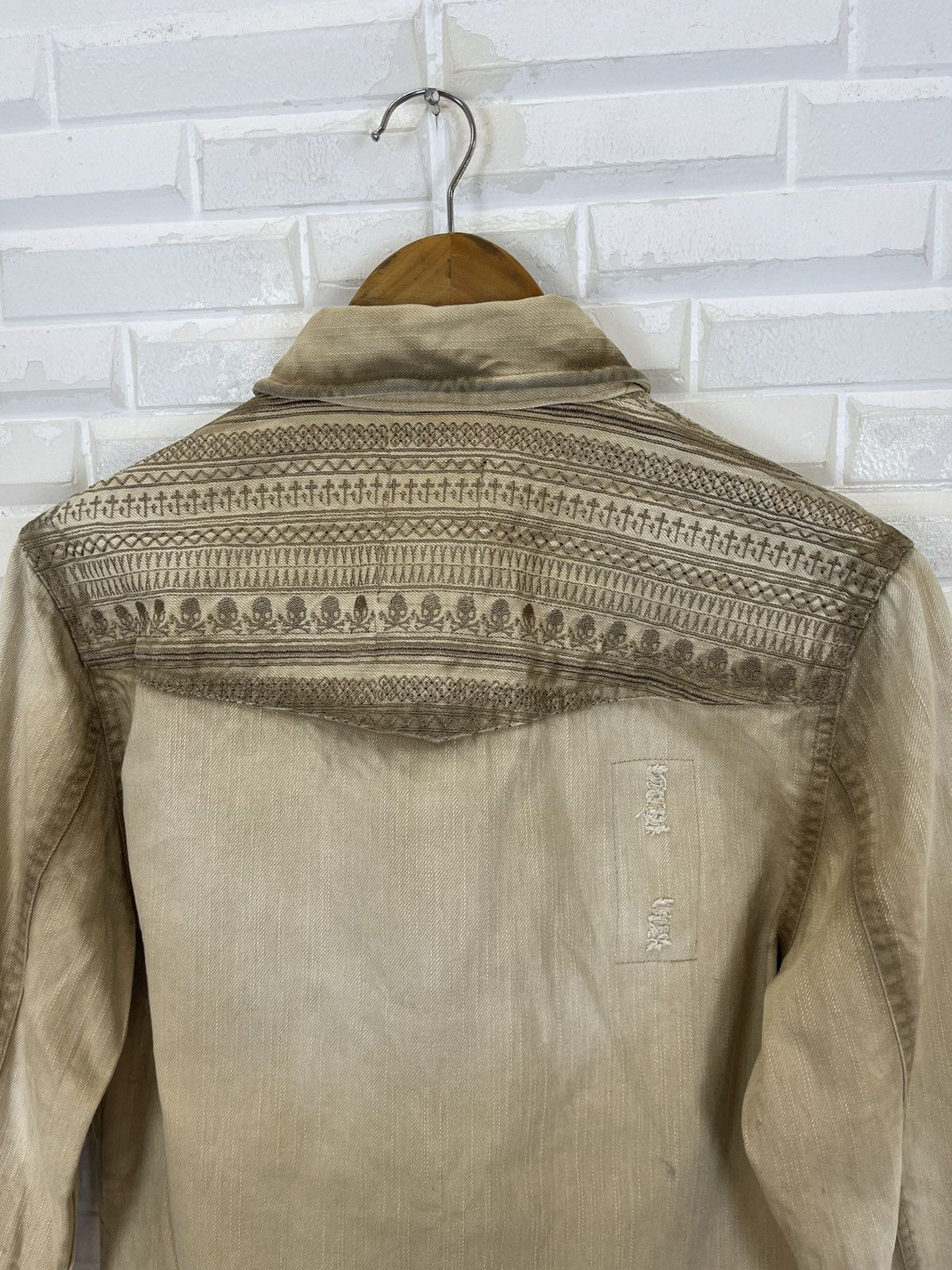 In The Attic Street Fashion🚀MUD MAD Rusty SHIRT IN THE ATTIC Distressed Size US S / EU 44-46 / 1 - 5 Thumbnail