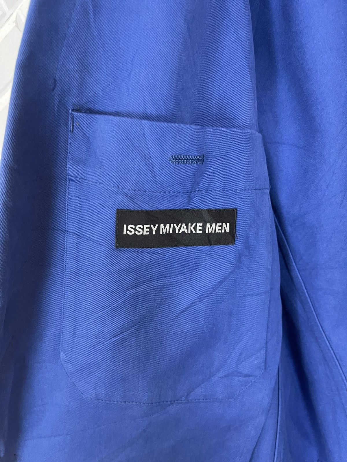 Issey Miyake ✅2015 SS RUNWAY 💙AVANT GARDE ISSEY MIYAKE CASUAL BLUE Size US M / EU 48-50 / 2 - 7 Thumbnail