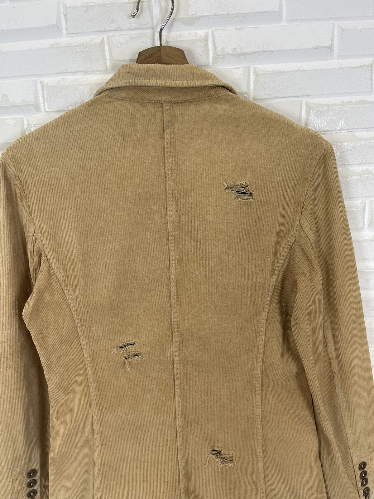 Dolce & Gabbana VINTAGE D&G ITALY DISTRESSED DESIGN CORDUROY Size S / US 4 / IT 40 - 5 Thumbnail