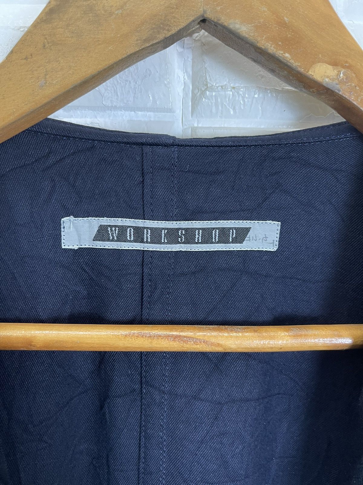 Yohji Yamamoto VINTAGE YOHJI YAMAMOTO LABEL CLOAK CAPES DESIGN Size L / US 10 / IT 46 - 6 Thumbnail