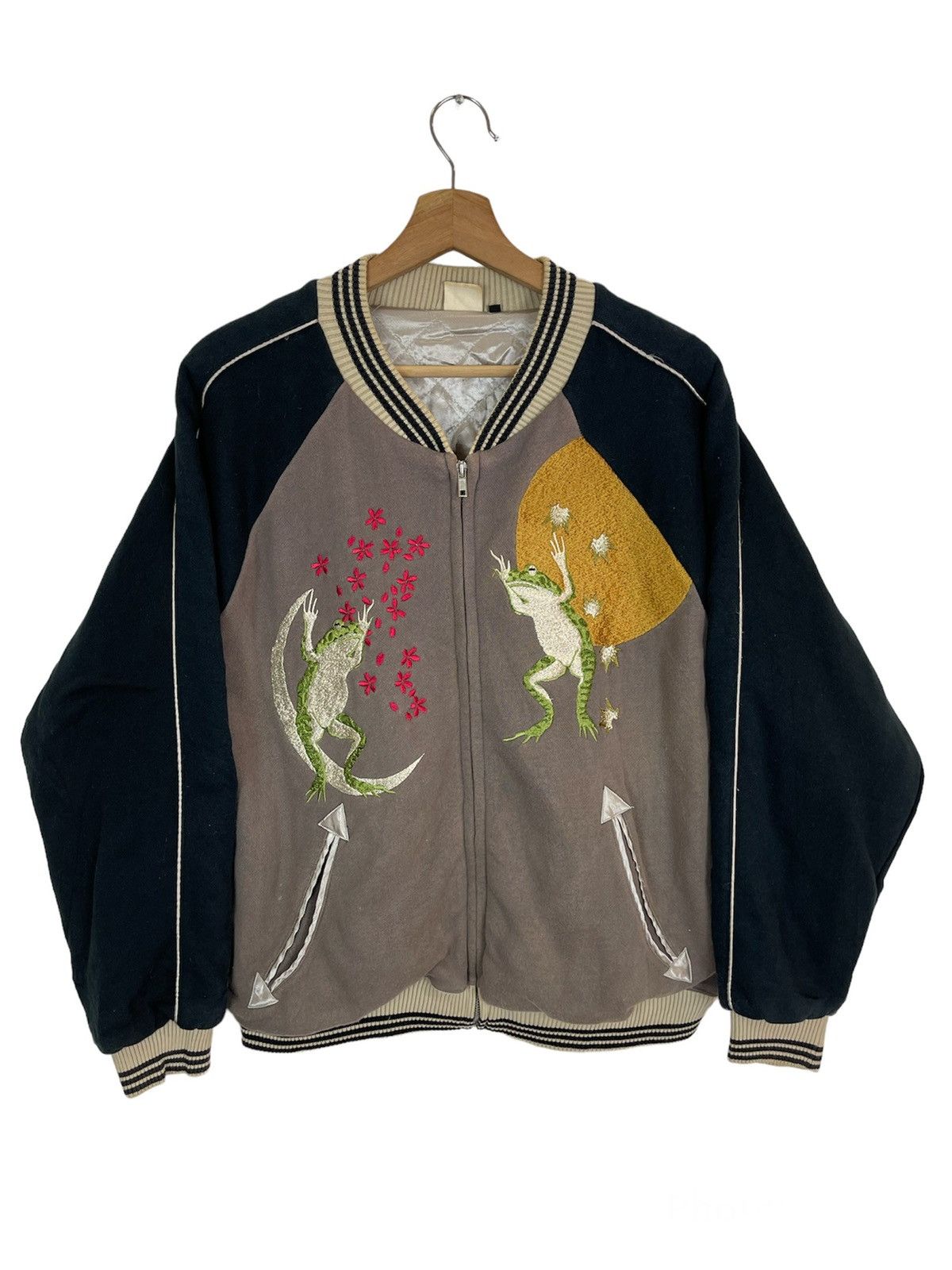 Japanese Brand × Toyo Enterprises ✅OFFER YOU🚀90’s SKIBIDI BOOM BOOM FROGS VARSITY TOYO ENT Size US M / EU 48-50 / 2 - 1 Thumbnail