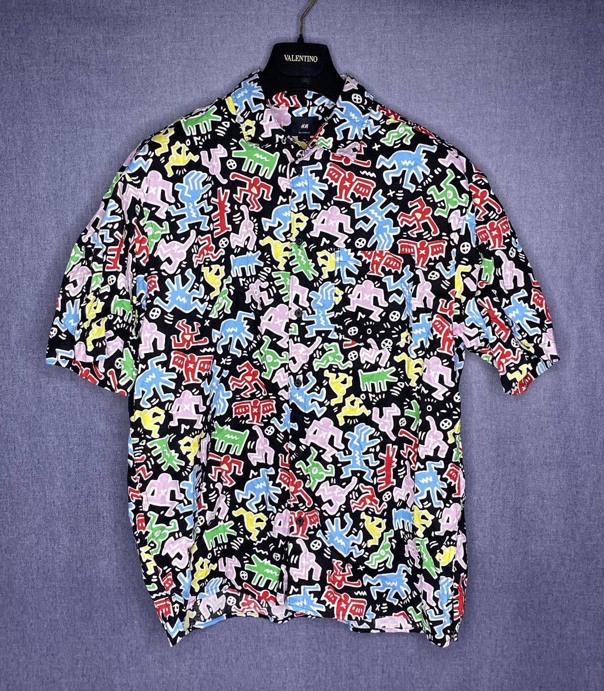 Keith Haring Keith haring hm monogram shirt Size US L / EU 52-54 / 3 - 1 Thumbnail