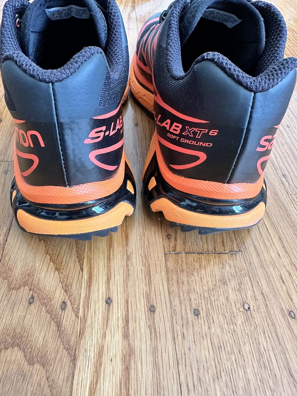 Salomon Salomon XT-6 Black Magnet Vibrant Orange 8.5 US Size US 8.5 / EU 41-42 - 5 Thumbnail