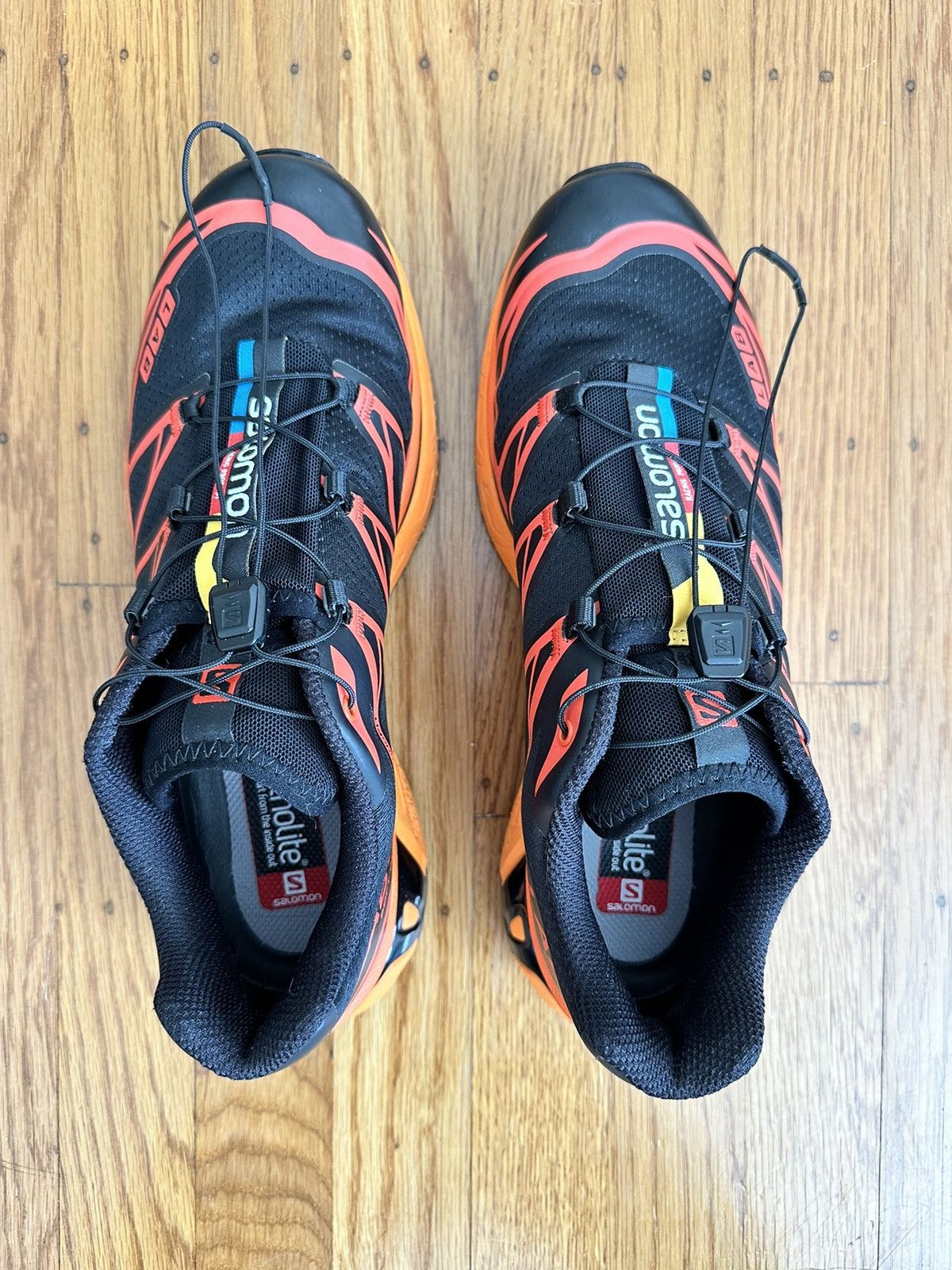 Salomon Salomon XT-6 Black Magnet Vibrant Orange 8.5 US Size US 8.5 / EU 41-42 - 4 Thumbnail