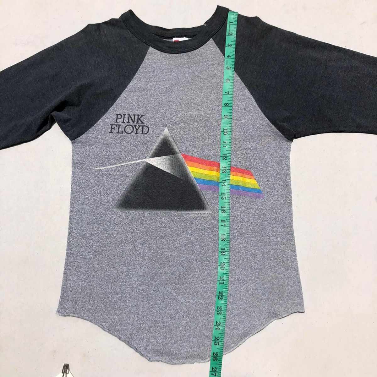 Band Tees RARE🔥 Vintage 80s Pink Floyd ' Dark Side Of The Moon ' Size US S / EU 44-46 / 1 - 6 Thumbnail