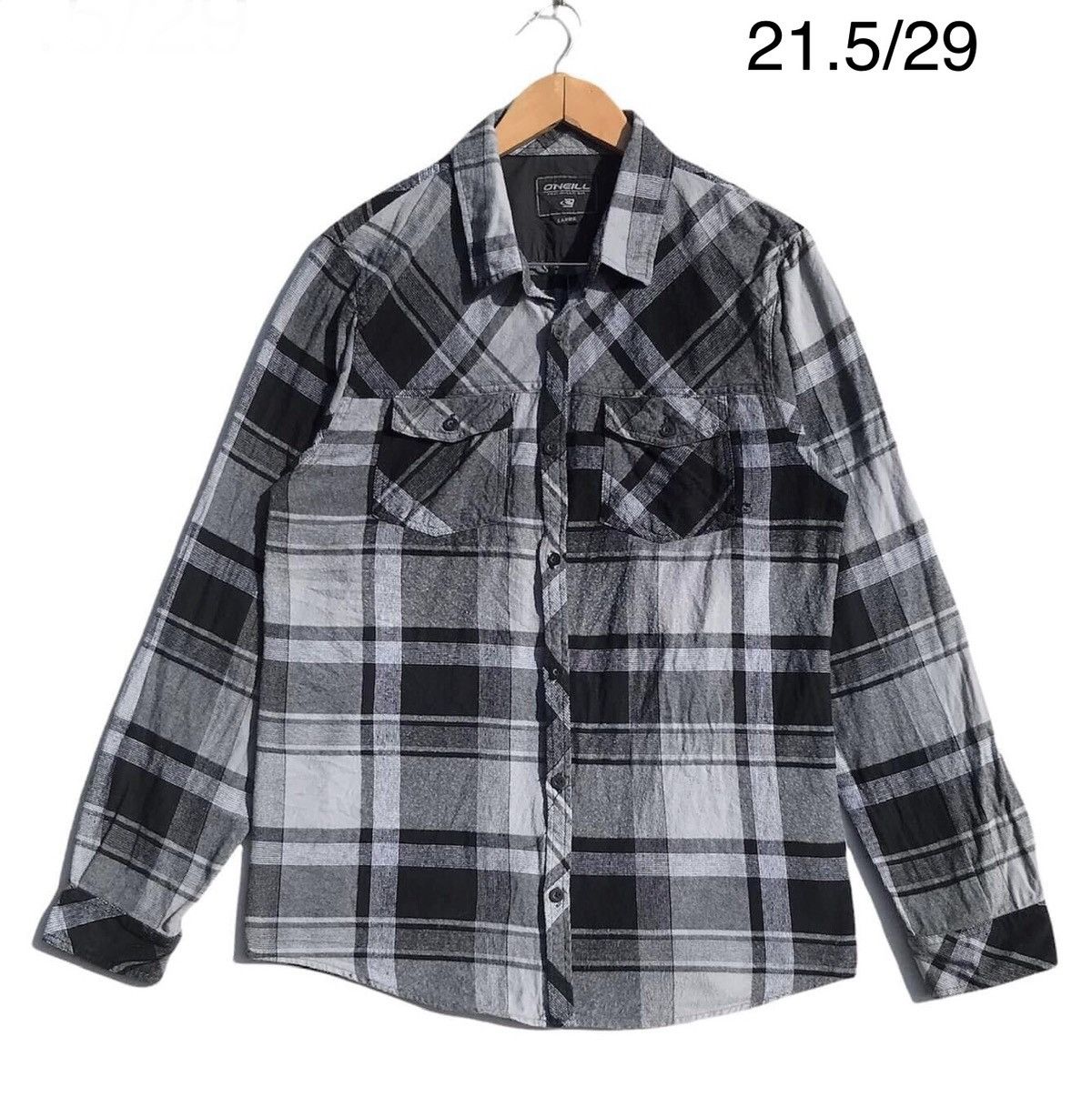 O'Neill RARE🔥 Oneill Flannel Size US L / EU 52-54 / 3 - 1 Thumbnail