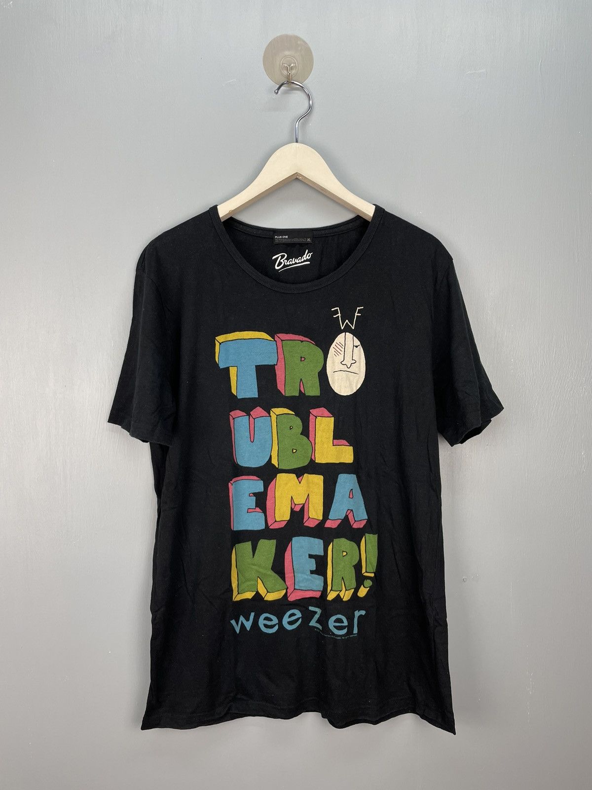 Band Tees × Bravado × Plus One Clothing Weezer trouble maker! Band t shirt Size US L / EU 52-54 / 3 - 1 Thumbnail