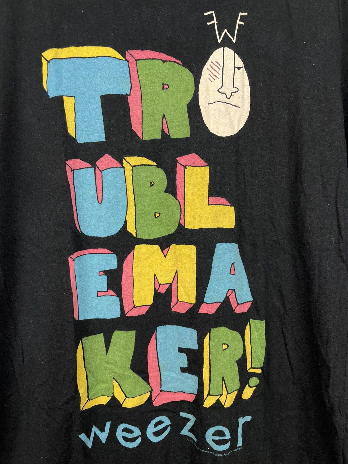 Band Tees × Bravado × Plus One Clothing Weezer trouble maker! Band t shirt Size US L / EU 52-54 / 3 - 4 Thumbnail