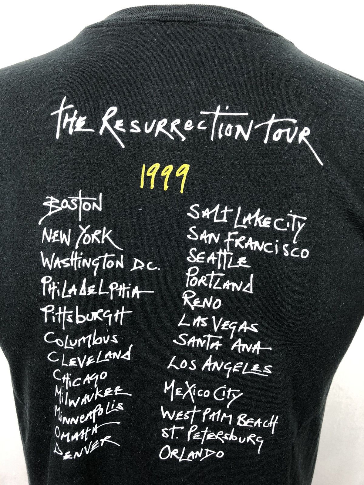 Band Tees Vintage 90s 1999 Gene Loves Jezebel The Resurrection Tour Size US M / EU 48-50 / 2 - 10 Thumbnail