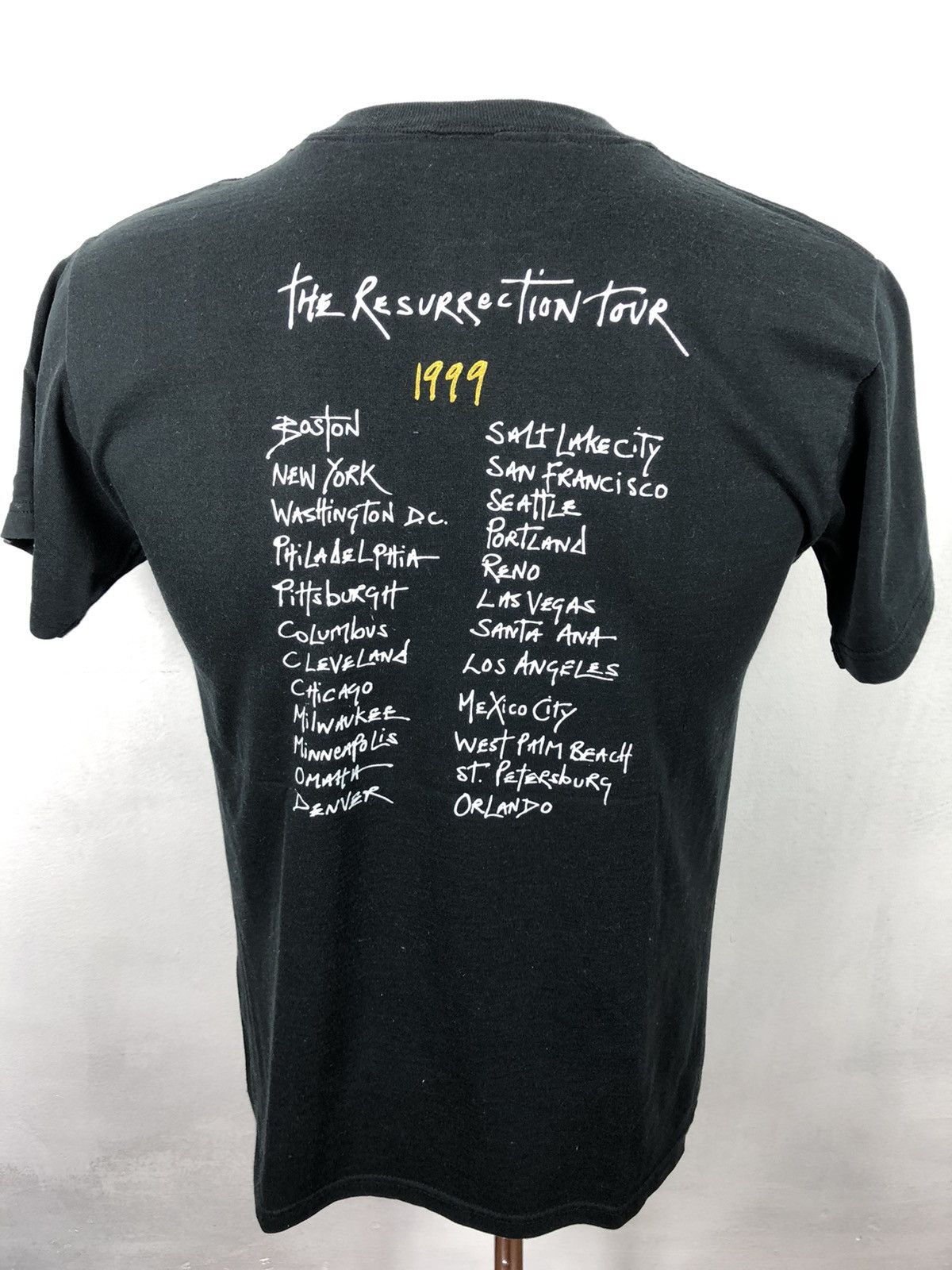 Band Tees Vintage 90s 1999 Gene Loves Jezebel The Resurrection Tour Size US M / EU 48-50 / 2 - 9 Thumbnail