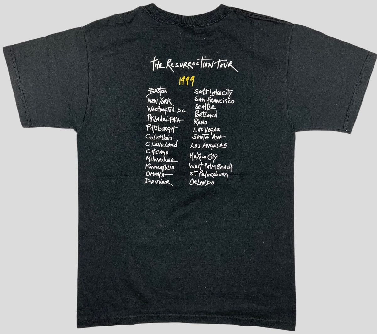 Band Tees Vintage 90s 1999 Gene Loves Jezebel The Resurrection Tour Size US M / EU 48-50 / 2 - 3 Thumbnail