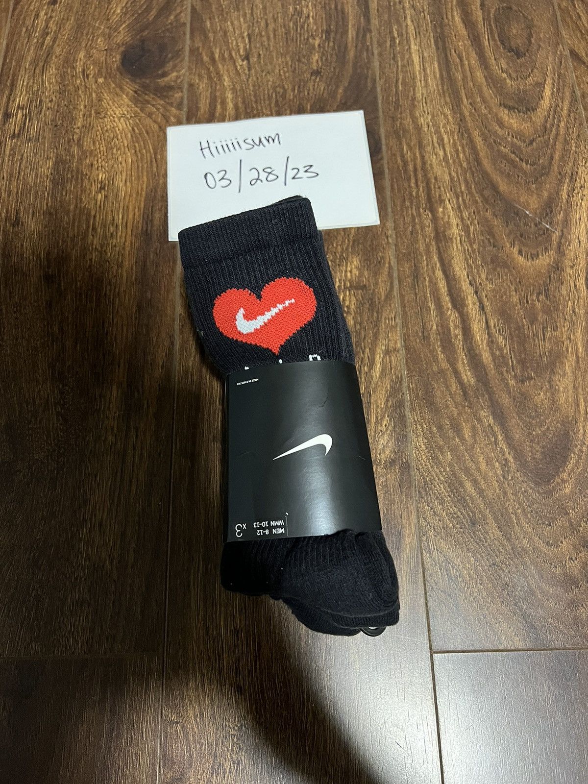 Drake × Nike Drake x Nike Certified Lover Boy Heart Socks | Grailed