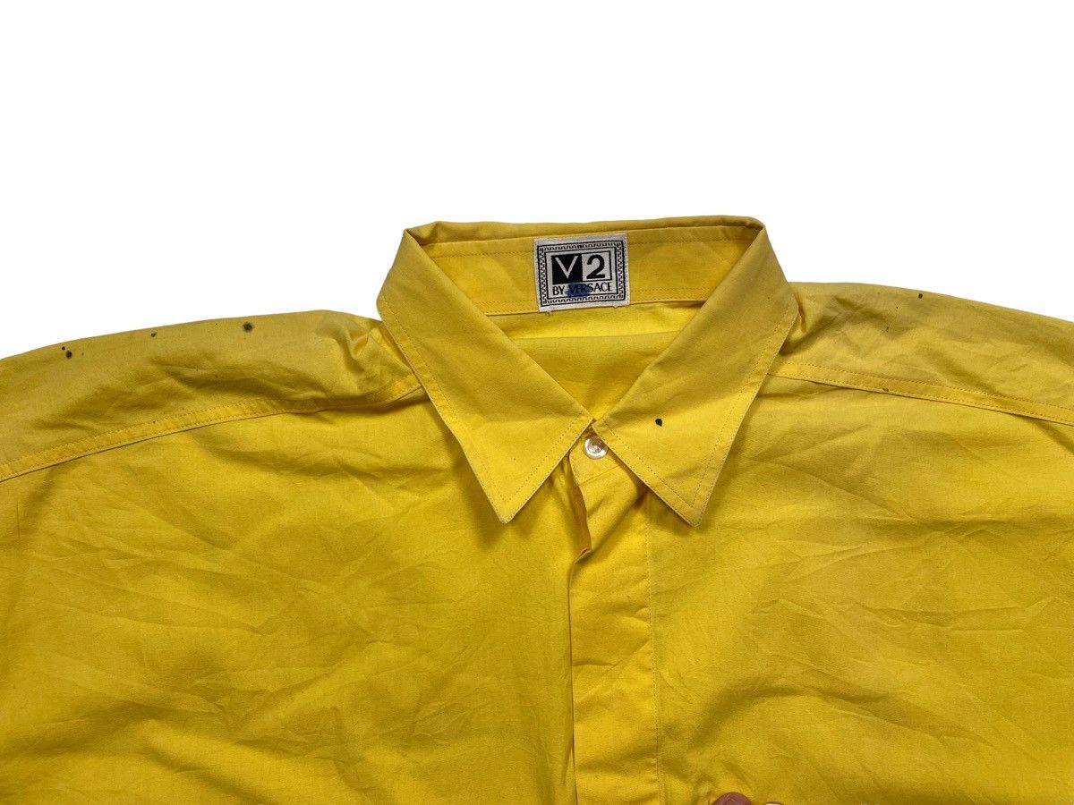 Rap Tees × Versace × Versace Jeans Couture Vintage 90s V2 by Versace Made in Spain Shirt Size US XL / EU 56 / 4 - 8 Thumbnail