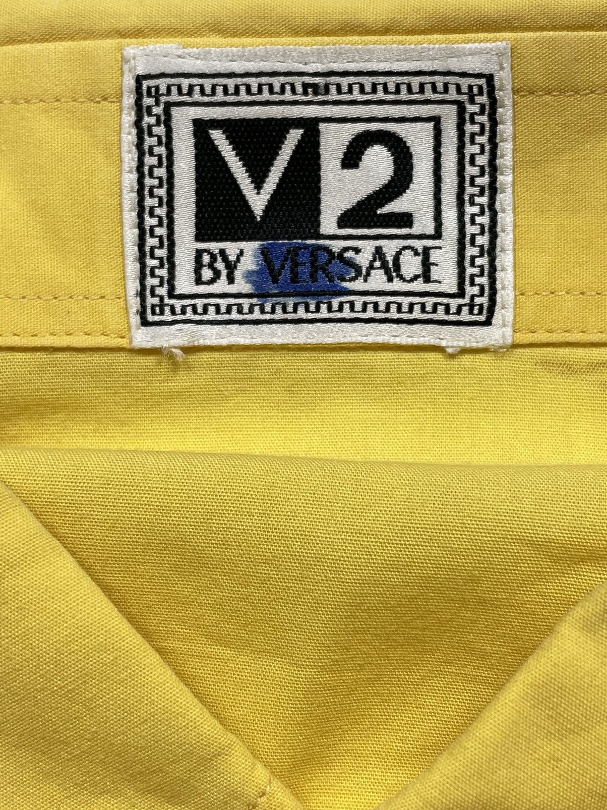 Rap Tees × Versace × Versace Jeans Couture Vintage 90s V2 by Versace Made in Spain Shirt Size US XL / EU 56 / 4 - 4 Thumbnail