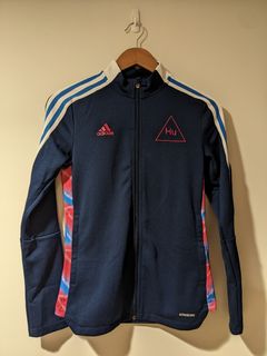 Adidas originals x pharrell on sale williams supercolor track jacket co-ord