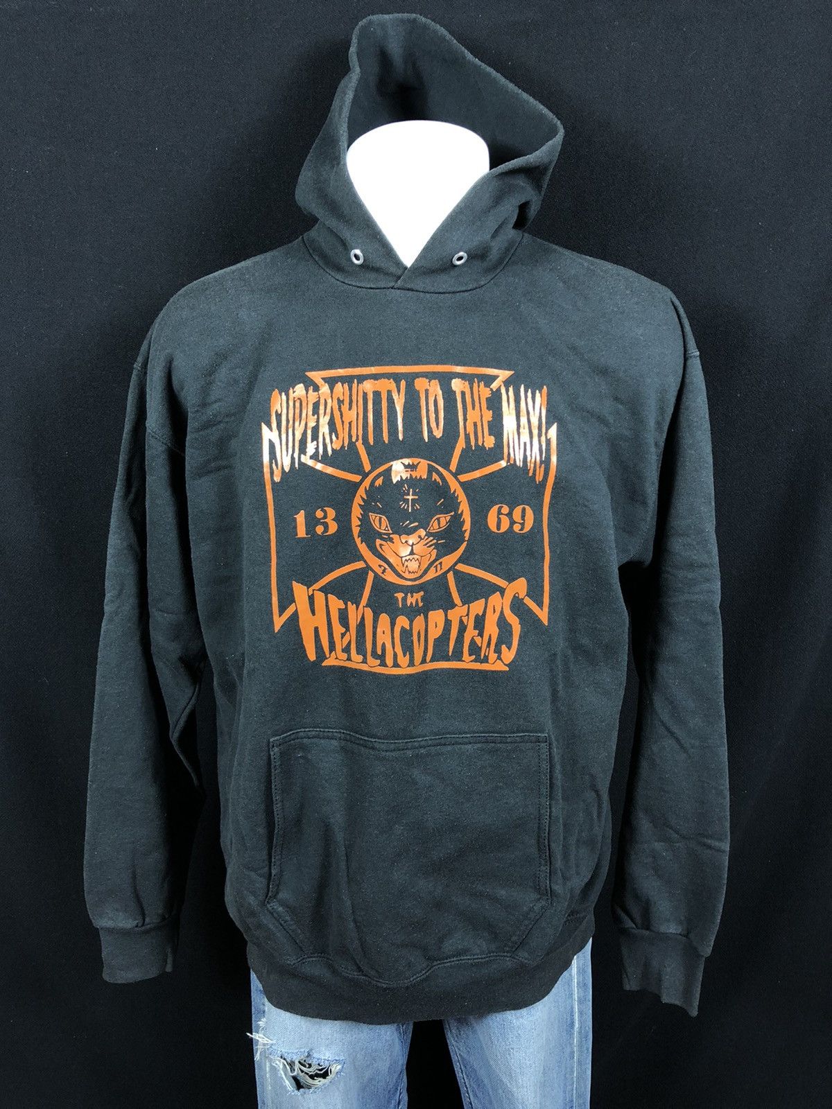 Band Tees × Vintage Vintage The Hellacopters Supershitty to the Max Hoodie Size US L / EU 52-54 / 3 - 1 Thumbnail