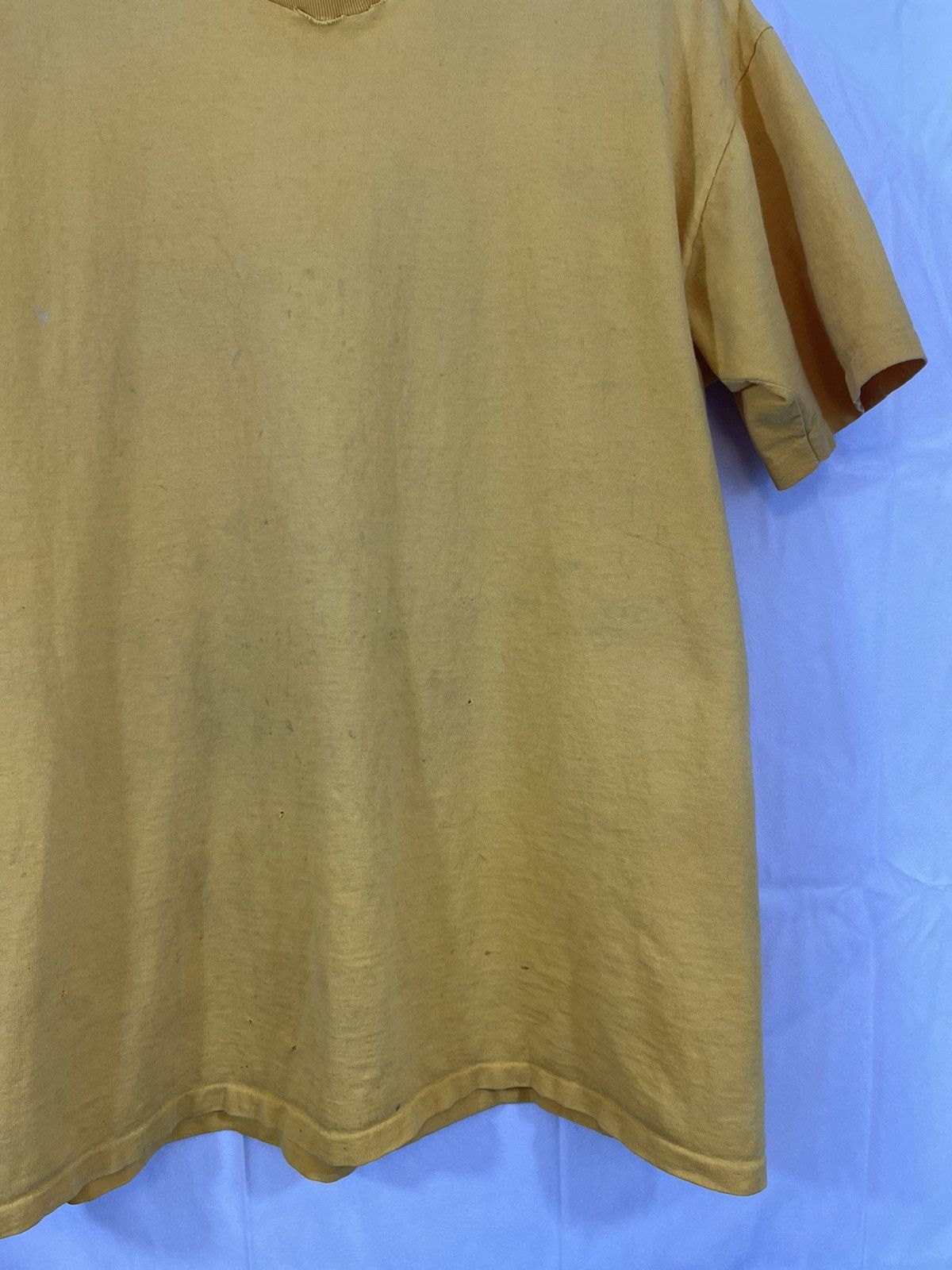 Vintage Single Stitch Thrashed Microsoft Sun Faded Blank Tee Size US L / EU 52-54 / 3 - 9 Thumbnail
