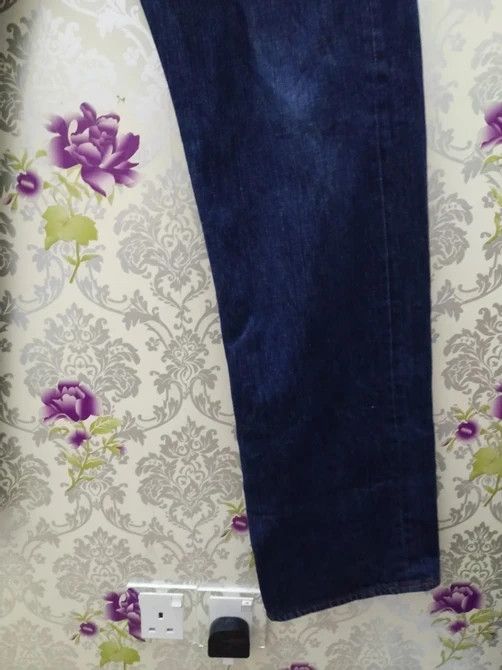 Designer DISTRESSED DENIM JEANS Size US 32 / EU 48 - 14 Thumbnail