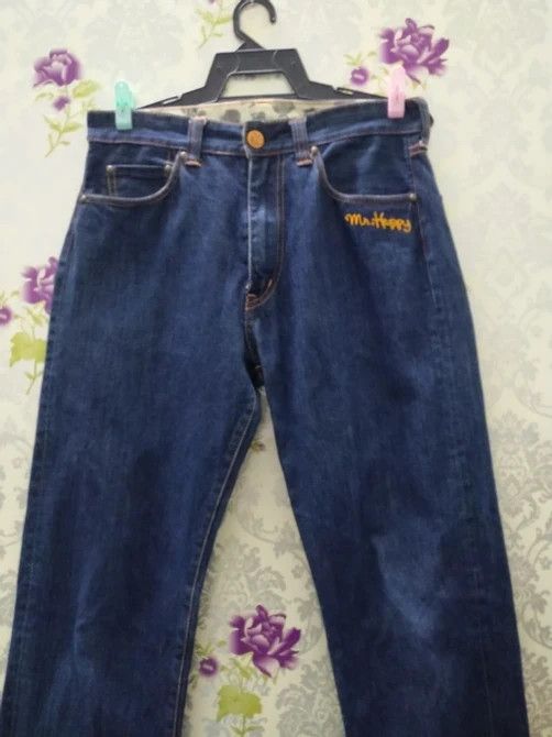 Designer DISTRESSED DENIM JEANS Size US 32 / EU 48 - 11 Thumbnail