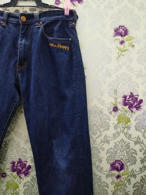 Designer DISTRESSED DENIM JEANS Size US 32 / EU 48 - 9 Thumbnail