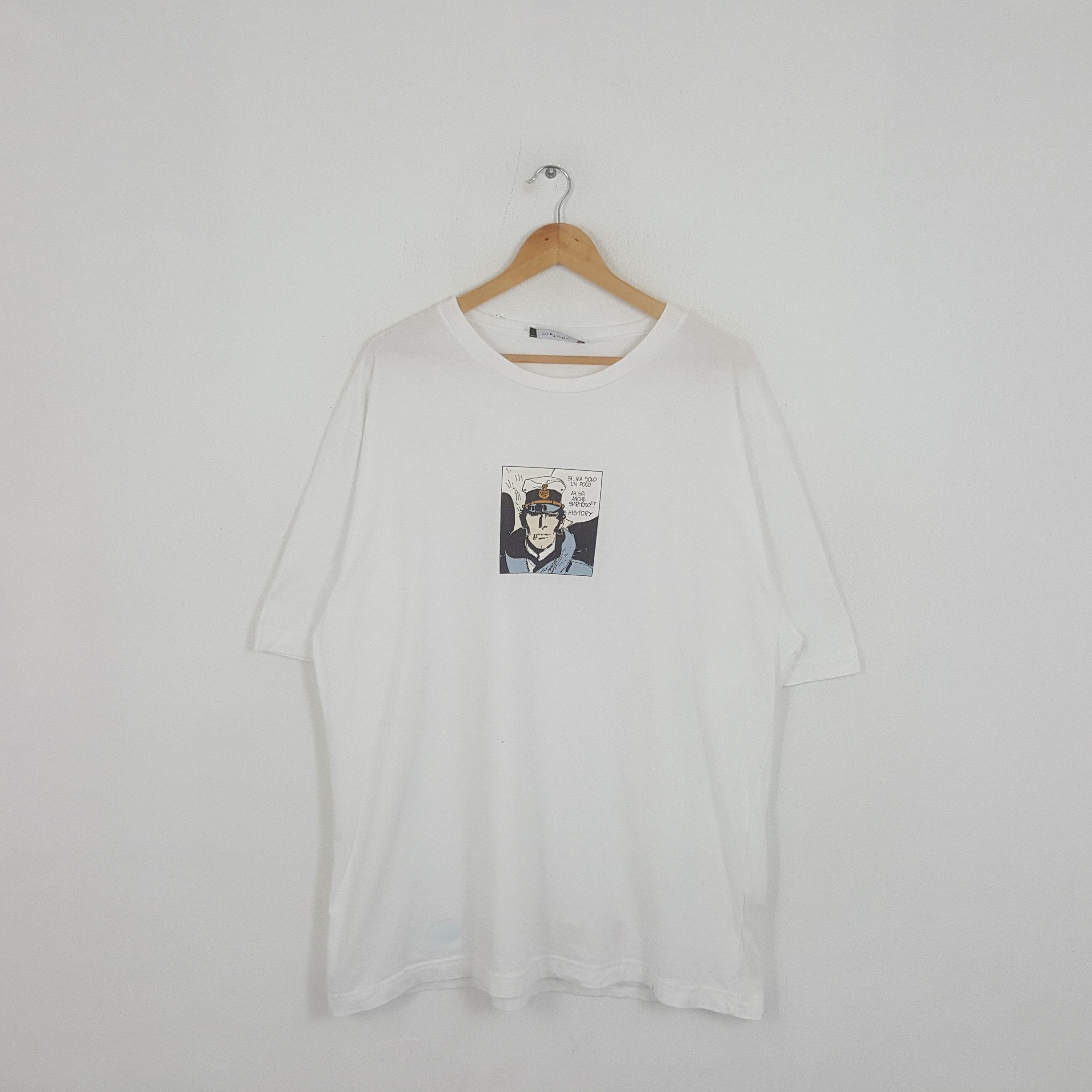 Vintage Corto Maltese Comic Japanese Anime Series Tshirt
