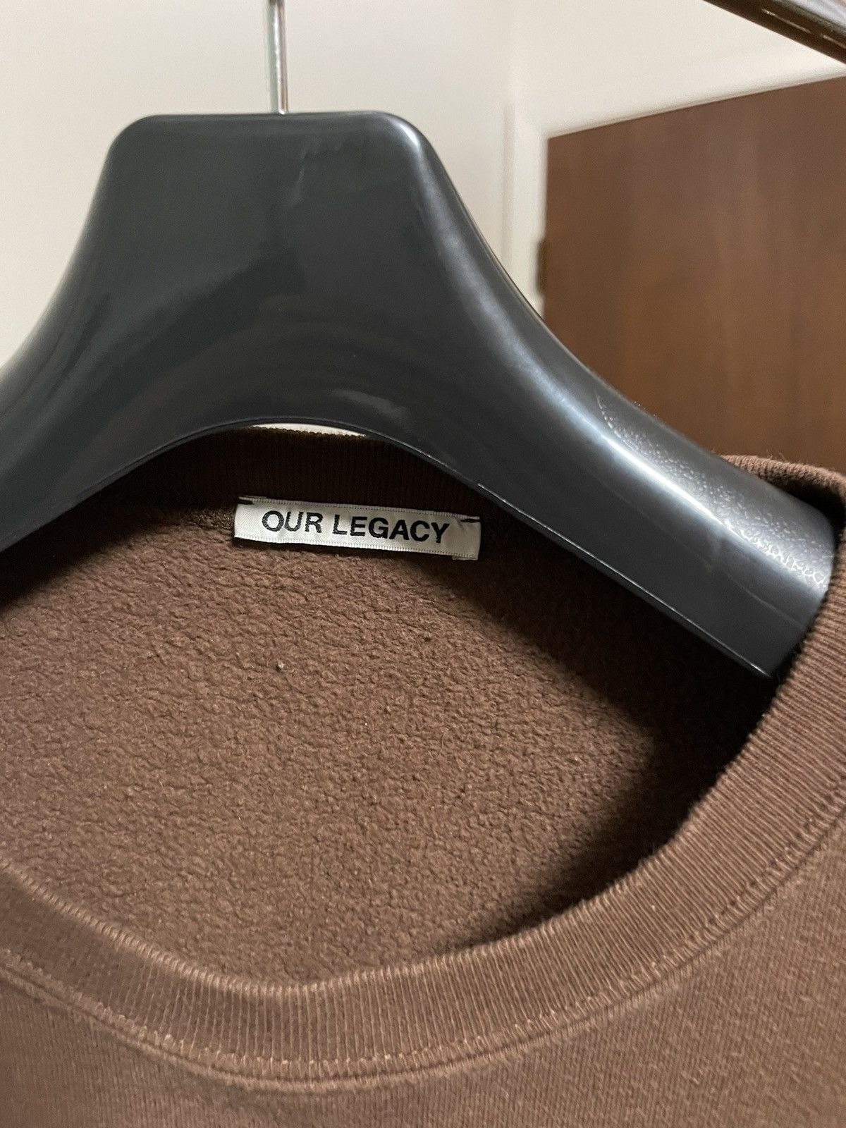Our Legacy Our legacy brown crewneck sweatshirt Size US M / EU 48-50 / 2 - 2 Thumbnail