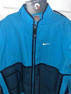 Supreme Supreme Nike Trail Running Jacket Blue Size XL | Grailed