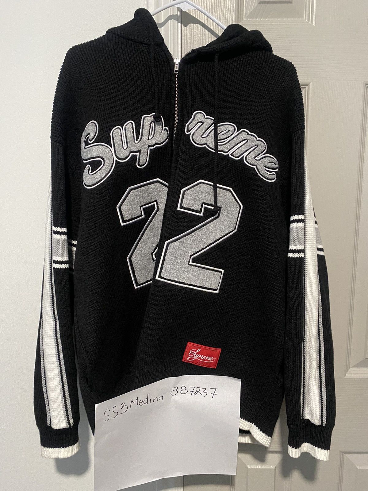 supreme sport zip up hooded sweater