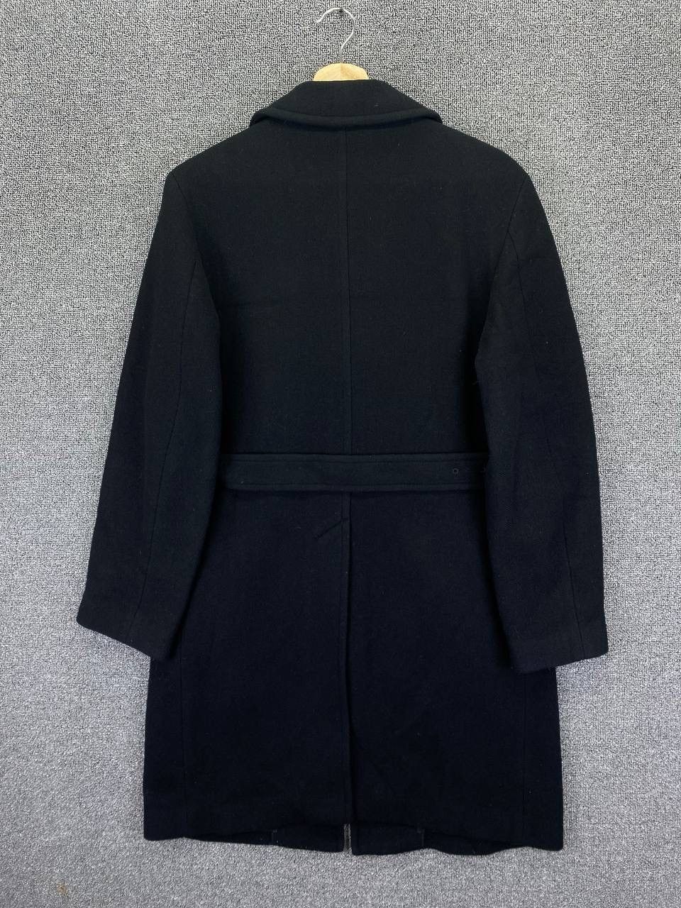 CABANE de ZUCCa × Issey Miyake × Vintage Vintage Issey Miyake Zucca Wool Trench Coats Long Jacket Size US M / EU 48-50 / 2 - 8 Thumbnail