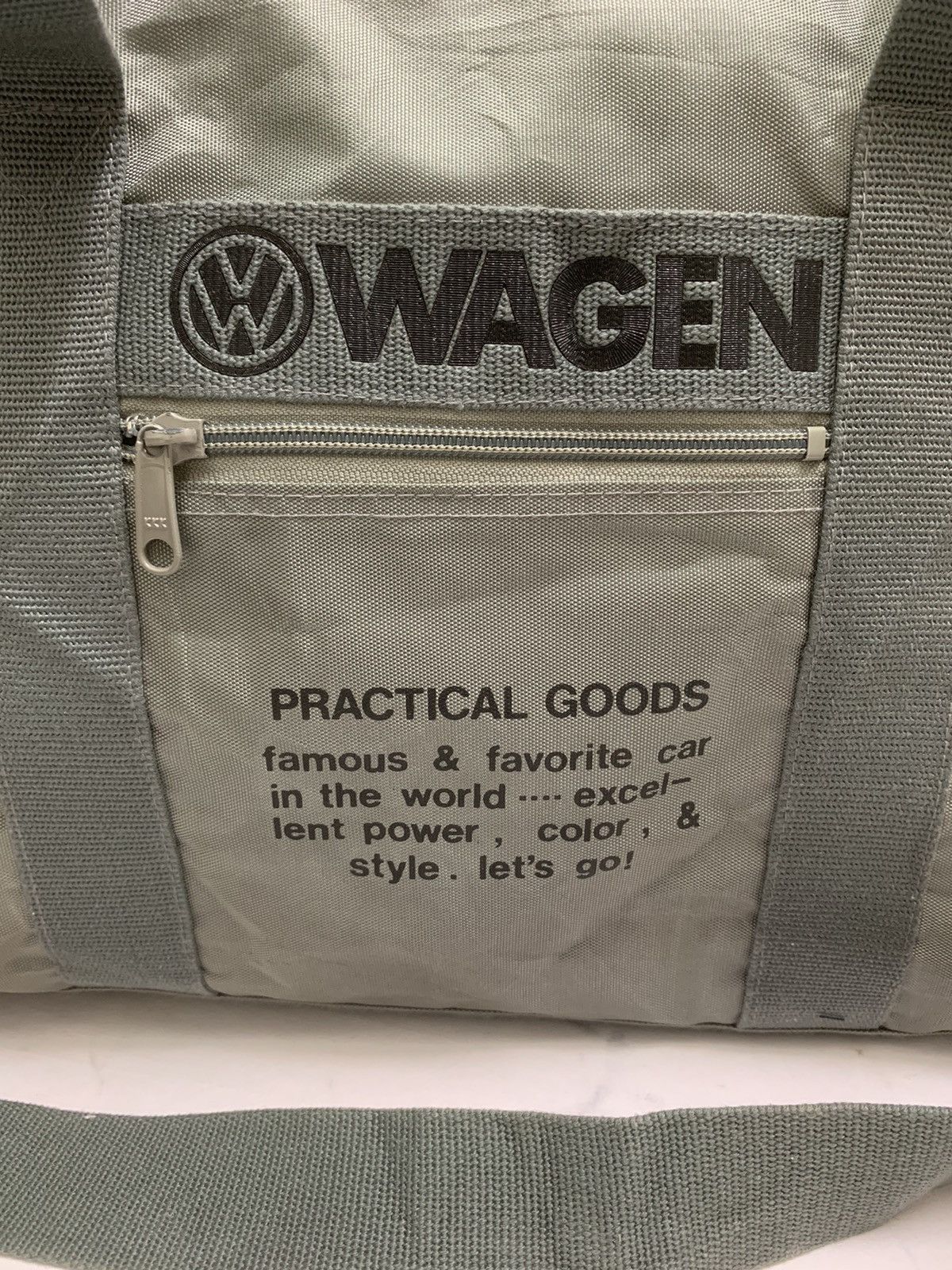 Other RARE ‼️ Vintage VolkWagen Big Logo Travel Duffle Bag Size ONE SIZE - 2 Thumbnail